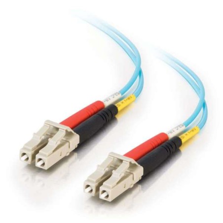 C2G LC-LC 10Gb 50/125 OM3 Duplex Multimode PVC Fiber Optic Cable (LSZH) - Síťový kabel - multirežim LC (M) do multirežim LC (M)