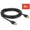 Delock - Kabel DisplayPort - DisplayPort (M) do DisplayPort (M) - DisplayPort 1.4 - 3 m - podpora 8K - černá 85661