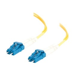 C2G LC-LC 9/125 OS1 Duplex Singlemode PVC Fiber Optic Cable (LSZH) - Patch kabel - jednoduchý režim LC (M) do jednoduchý režim