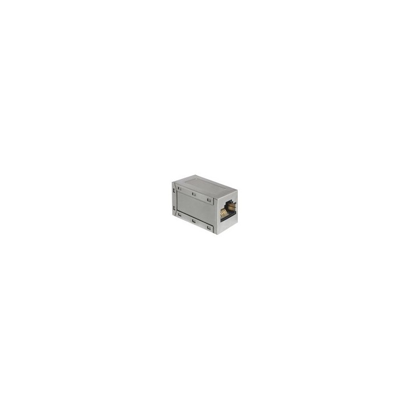 Delock - Síťový propojovací kabel - RJ-45 (F) do RJ-45 (F) - CAT 6a