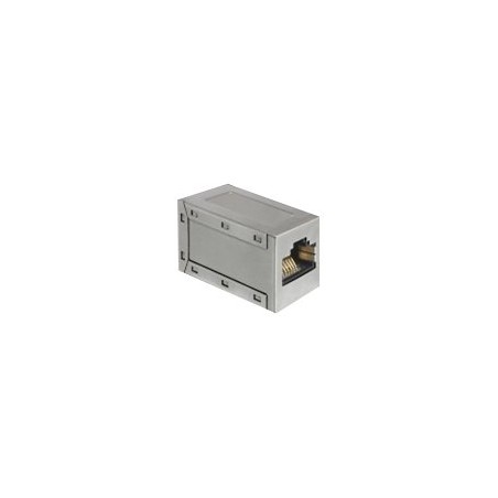 Delock - Síťový propojovací kabel - RJ-45 (F) do RJ-45 (F) - CAT 6a