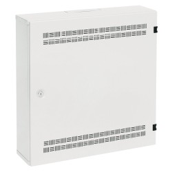 Solarix rozvaděč SOHO LC-18 s lištami 2U, 4U a 11U, 550x550x150mm bílá RAL 9003