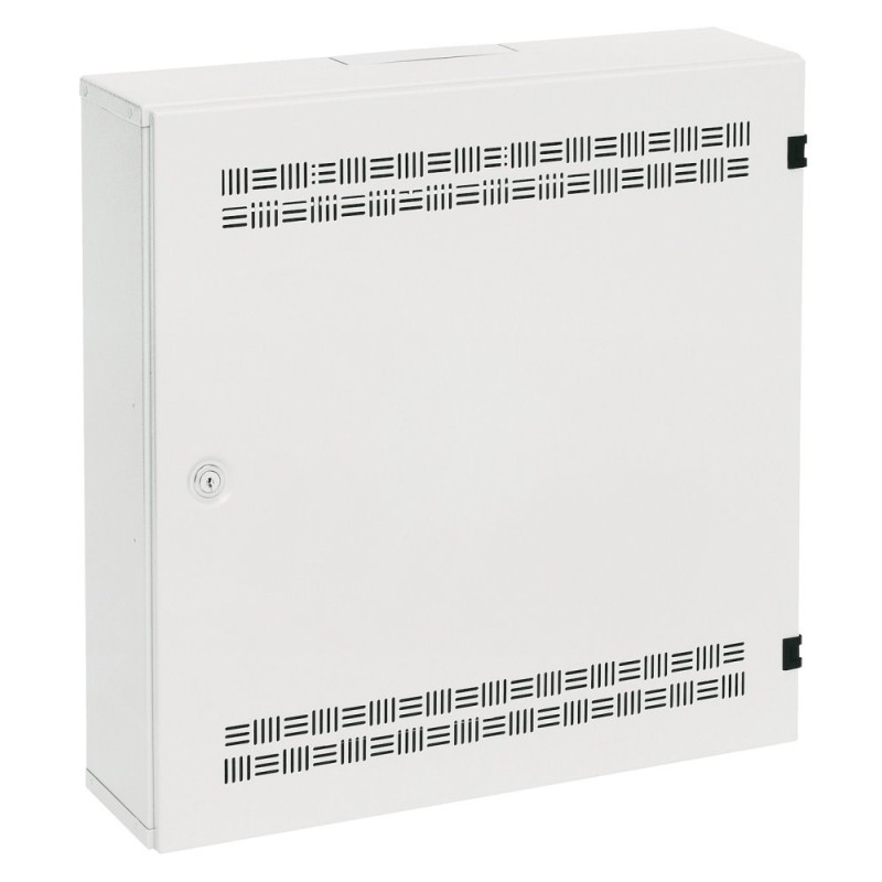 Solarix rozvaděč SOHO LC-18 s lištami 2U, 4U a 11U, 550x550x150mm bílá RAL 9003