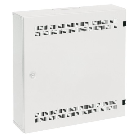 Solarix rozvaděč SOHO LC-18 s lištami 2U, 4U a 11U, 550x550x150mm bílá RAL 9003