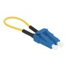 Delock - Loopback adapter - jednoduchý režim LC/UPC (M) - optické vlákno - 9 / 125 mikron - modrá, žlutá