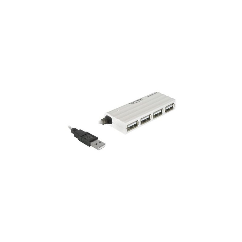 Delock HUB USB 2.0 - Rozbočovač - 4 x USB 2.0 - desktop