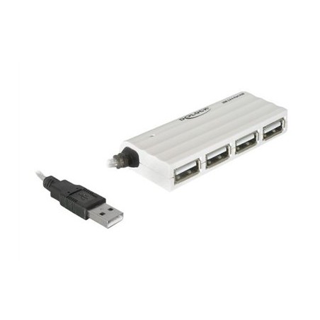 Delock HUB USB 2.0 - Rozbočovač - 4 x USB 2.0 - desktop