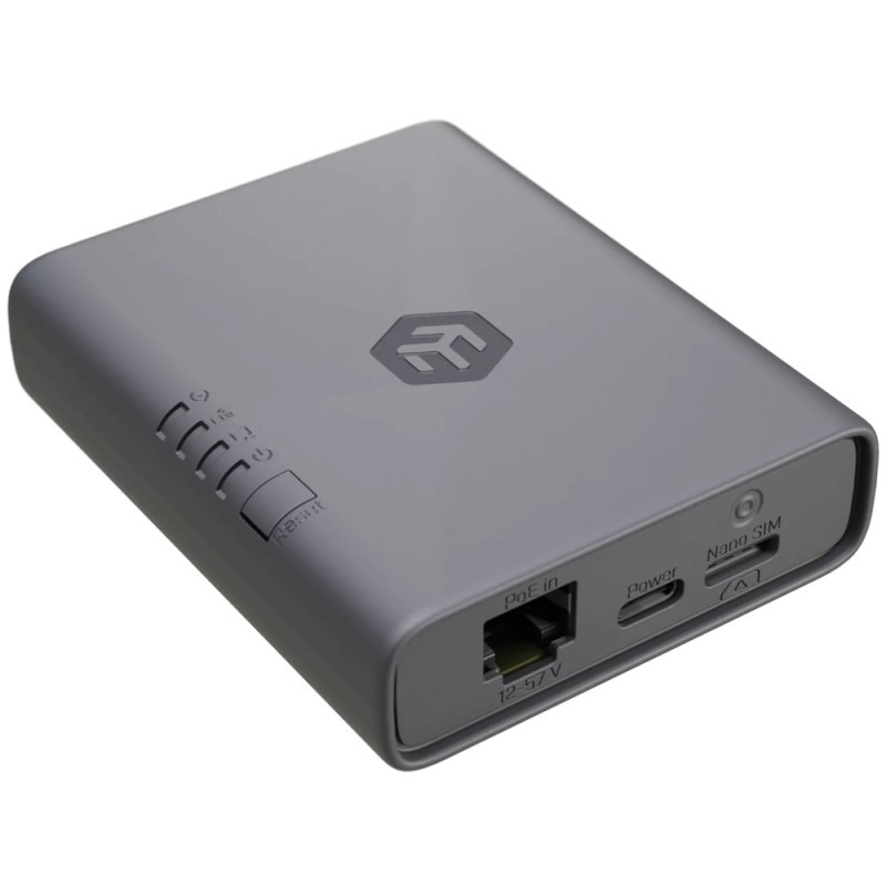 Mikrotik EC25-EU&KNe, KNOT Embedded LTE4, IoT/LTE Gateway, 1x Gb Eth(PoE-in), eSIM+Nano SIM,RouterOS