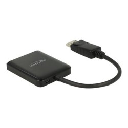 Delock DisplayPort 1.4 Splitter 1 x DisplayPort to 2 x DisplayPort MST - Rozdělovač video / audio - 2 x DisplayPort - desktop