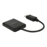 Delock DisplayPort 1.4 Splitter 1 x DisplayPort to 2 x DisplayPort MST - Rozdělovač video / audio - 2 x DisplayPort - desktop