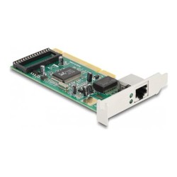 Delock - Sítový adaptér - PCI nízký profil - 10/100/1000Base-T(X) x 1