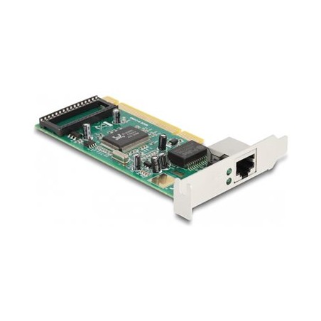 Delock - Sítový adaptér - PCI nízký profil - 10/100/1000Base-T(X) x 1