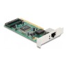 Delock - Sítový adaptér - PCI nízký profil - 10/100/1000Base-T(X) x 1