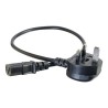 C2G Universal Power Cord - Elektrický kabel - BS 1363 (M) do power IEC 60320 C13 - 2 m - lisovaný - černá