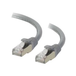 C2G Cat6a Booted Shielded (STP) Network Patch Cable - Patch kabel - RJ-45 (M) do RJ-45 (M) - 0.5 m - STP - CAT 6a - lisovaný
