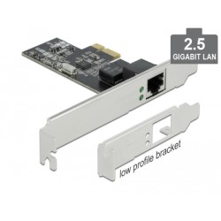 Delock PCI Express x1 Card to 1 x 2.5 Gigabit LAN - Síťový adaptér - PCIe 2.1 - 2.5GBase-T x 1