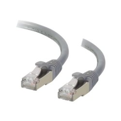 C2G Cat6a Booted Shielded (STP) Network Patch Cable - Patch kabel - RJ-45 (M) do RJ-45 (M) - 15 m - STP - CAT 6a - lisovaný