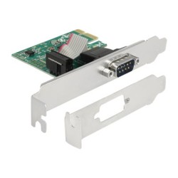 Delock PCI Express Card to 1 x Serial RS-232 - Sériový adaptér - PCIe 2.0 nízký profil - RS-232 x 1