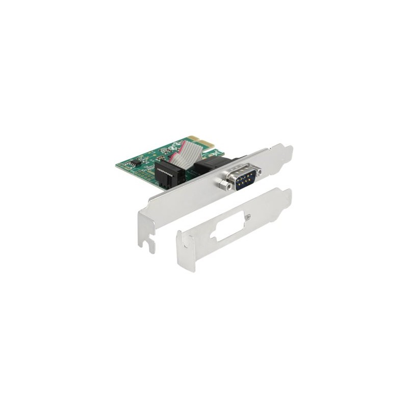 Delock PCI Express Card to 1 x Serial RS-232 - Sériový adaptér - PCIe 2.0 nízký profil - RS-232 x 1