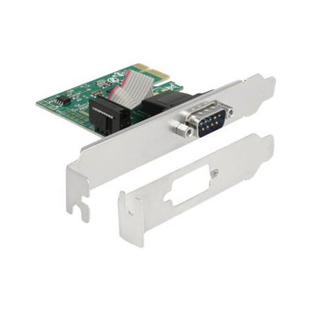 Delock PCI Express Card to 1 x Serial RS-232 - Sériový adaptér - PCIe 2.0 nízký profil - RS-232 x 1