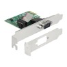 Delock PCI Express Card to 1 x Serial RS-232 - Sériový adaptér - PCIe 2.0 nízký profil - RS-232 x 1
