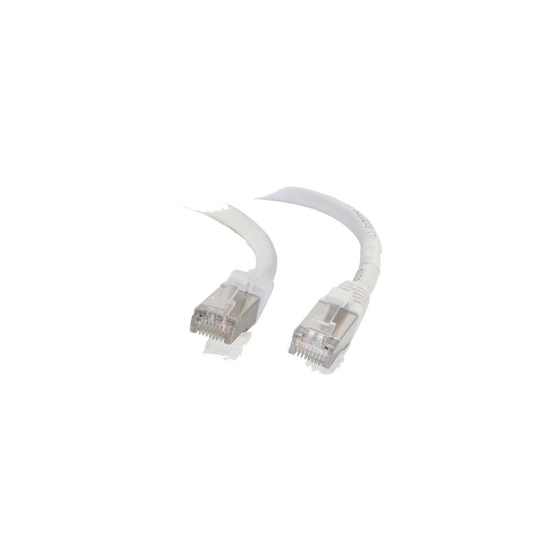 C2G Cat6a Booted Shielded (STP) Network Patch Cable - Patch kabel - RJ-45 (M) do RJ-45 (M) - 2 m - STP - CAT 6a - lisovaný