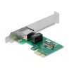 Delock PCI Express Card 1 x Gigabit LAN - Síťový adaptér - PCIe 1.1 nízký profil - Gigabit Ethernet 90381