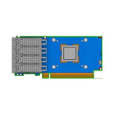 NVIDIA ConnectX-7 - Síťový adaptér - PCIe 4.0 x16 - 25Gb Ethernet / 50Gb Ethernet SFP56 x 4 9009X7AO0003ST0