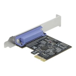 Delock PCI Express Card to 1 x Parallel IEEE1284 - Paralelní adaptér - PCIe 2.0 nízký profil - IEEE 1284 x 1