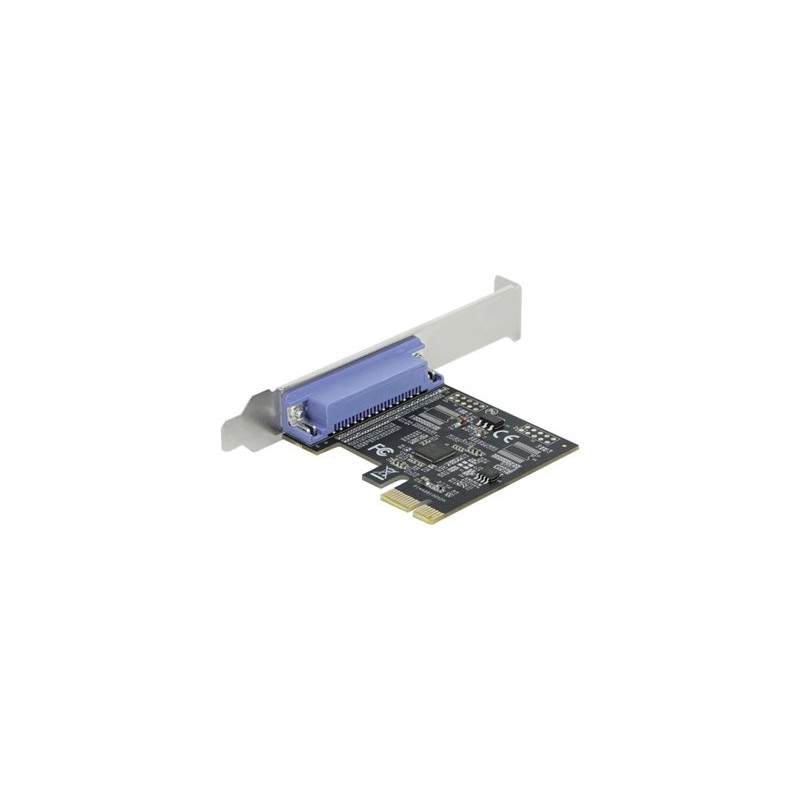 Delock PCI Express Card to 1 x Parallel IEEE1284 - Paralelní adaptér - PCIe 2.0 nízký profil - IEEE 1284 x 1