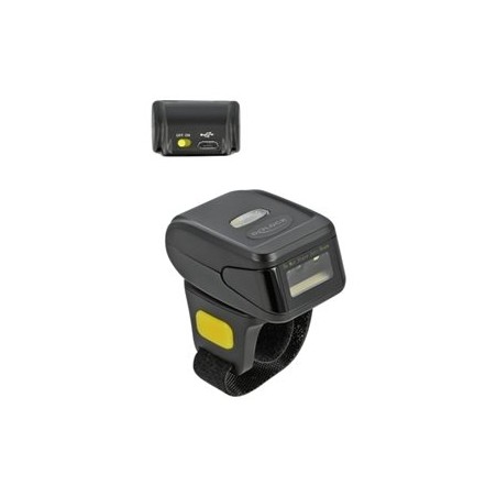 Delock - Skener cárového kódu - prenosný - 100 sken / s - dekódovaný - USB, RF(2.4 GHz), Bluetooth 4.1