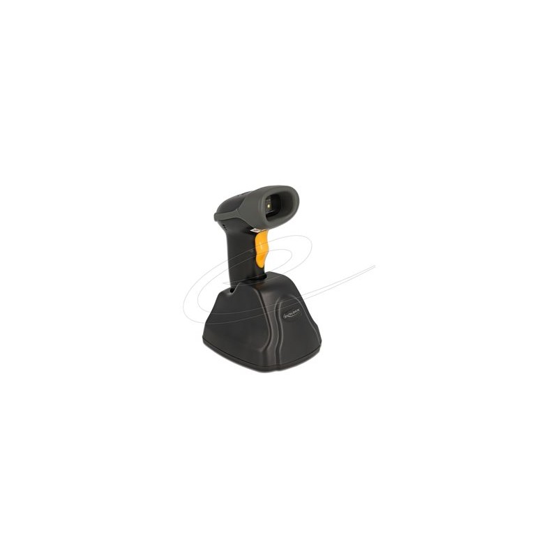 Delock - Skener cárového kódu - prenosný - 200 sken / s - dekódovaný - RF(2.4 GHz)