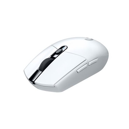 Logitech G G305 - Myš - optický - 6 tlačítka - bezdrátový - 2.4 GHz - bezdrátový přijímač USB - bílá