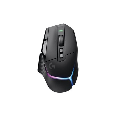 Logitech G G502 X PLUS - Myš - optický - 11 tlačítka - bezdrátový - 2.4 GHz - přijímač USB Logitech LIGHTSPEED - černá