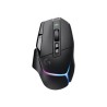 Logitech G G502 X PLUS - Myš - optický - 11 tlačítka - bezdrátový - 2.4 GHz - přijímač USB Logitech LIGHTSPEED - černá