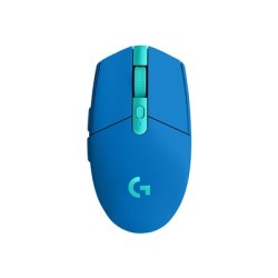 Logitech G G305 - Myš - optický - 6 tlačítka - bezdrátový - 2.4 GHz - bezdrátový přijímač USB - modrá