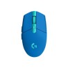 Logitech G G305 - Myš - optický - 6 tlačítka - bezdrátový - 2.4 GHz - bezdrátový přijímač USB - modrá