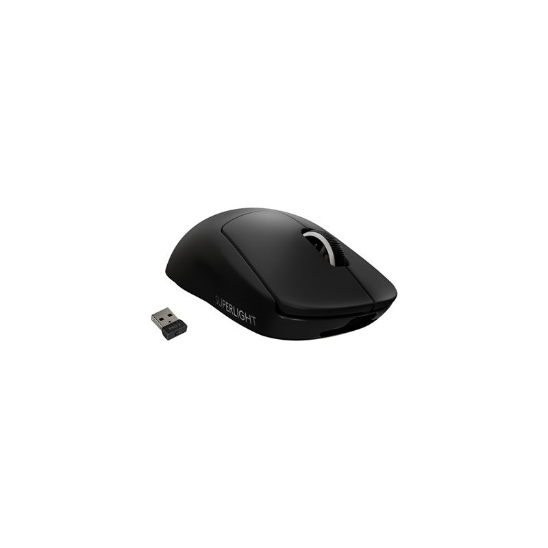 Logitech PRO X SUPERLIGHT Wireless Gaming Mouse - Myš - optický - 5 tlačítka - bezdrátový - 2.4 GHz - přijímač USB Logitech