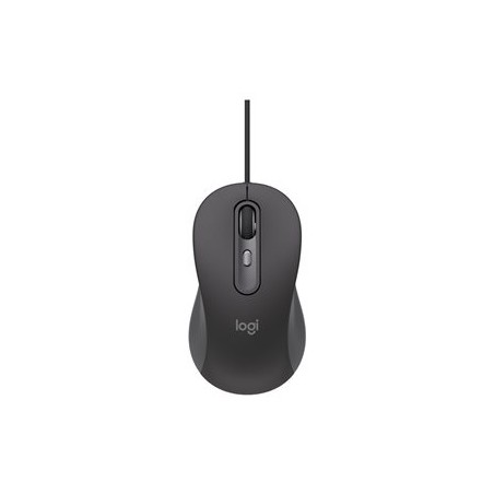 Logitech Signature M520 L for Business - Myš - pravák a levák - optický - 4 tlacítka - kabelové - USB-C