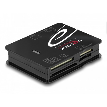 Delock - Čtečka karet (MMC, SD, xD, microSD, MS Micro, CFast Card) - USB 2.0
