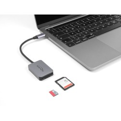 Delock - Ctecka karet (microSD, SD) - USB-C