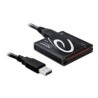 Delock USB 3.0 Card Reader All in 1 - Čtečka karet - all-in-1 (víceformátový) - USB 3.0