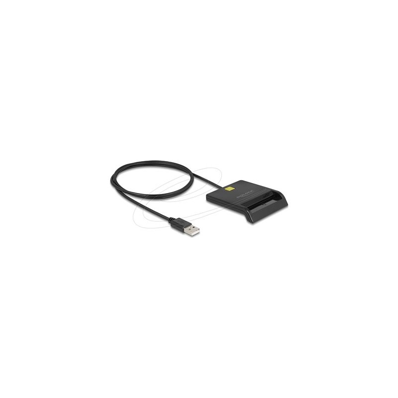 Delock - Ctecka karet SMART - USB - cerná