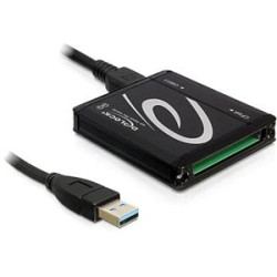 Delock Card Reader USB 3.0 CFast - Čtečka karet (karta CFast typ I, karta CFast typ II) - USB 3.0