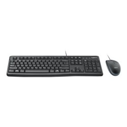 Logitech Desktop MK120 - Klávesnice a sada myši - USB - anglická