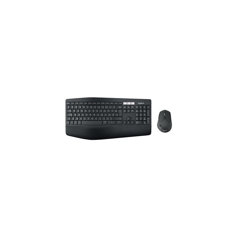 Logitech MK850 Performance - Klávesnice a sada myši - bezdrátový - Bluetooth, 2.4 GHz - AZERTY - belgická