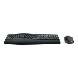 Logitech MK850 Performance - Klávesnice a sada myši - bezdrátový - Bluetooth, 2.4 GHz - AZERTY - francouzská