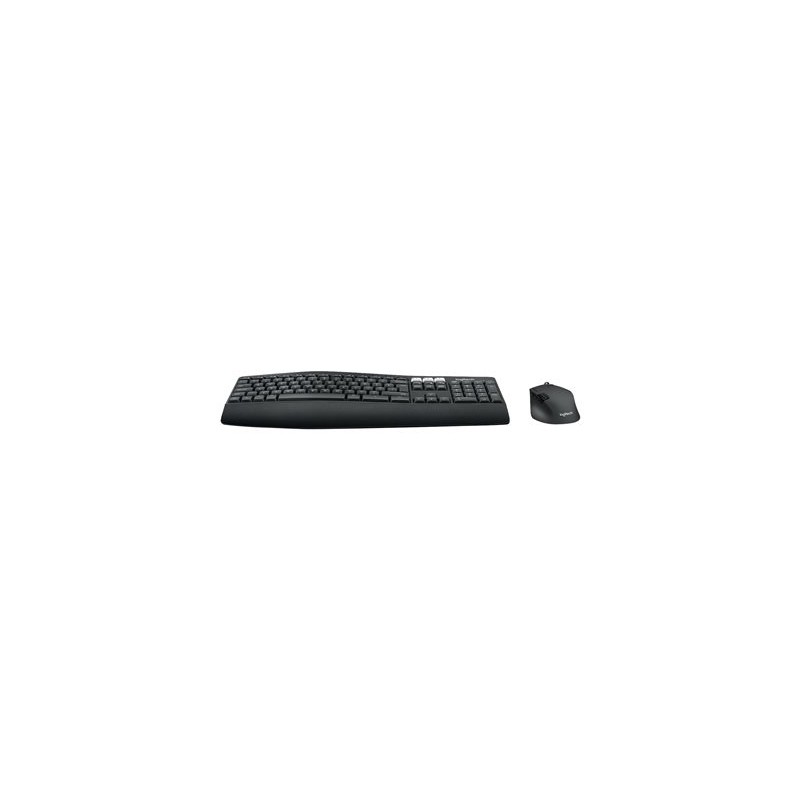 Logitech MK850 Performance - Klávesnice a sada myši - bezdrátový - Bluetooth, 2.4 GHz - AZERTY - francouzská