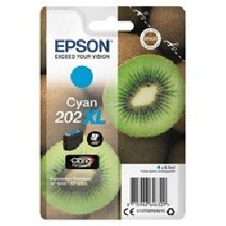 EPSON ink bar Singlepack "Kiwi" Cyan 202XL Claria Premium Ink 8,5 ml, BAR 650 stran