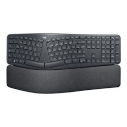 Logitech ERGO K860 - Klávesnice - bezdrátový - 2.4 GHz, Bluetooth 5.0 - QWERTY - US mezinárodní - grafit